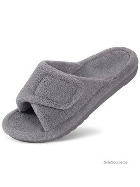 Orthopedic Slippers Arch Support Open Toe Adjustable House Shoes
